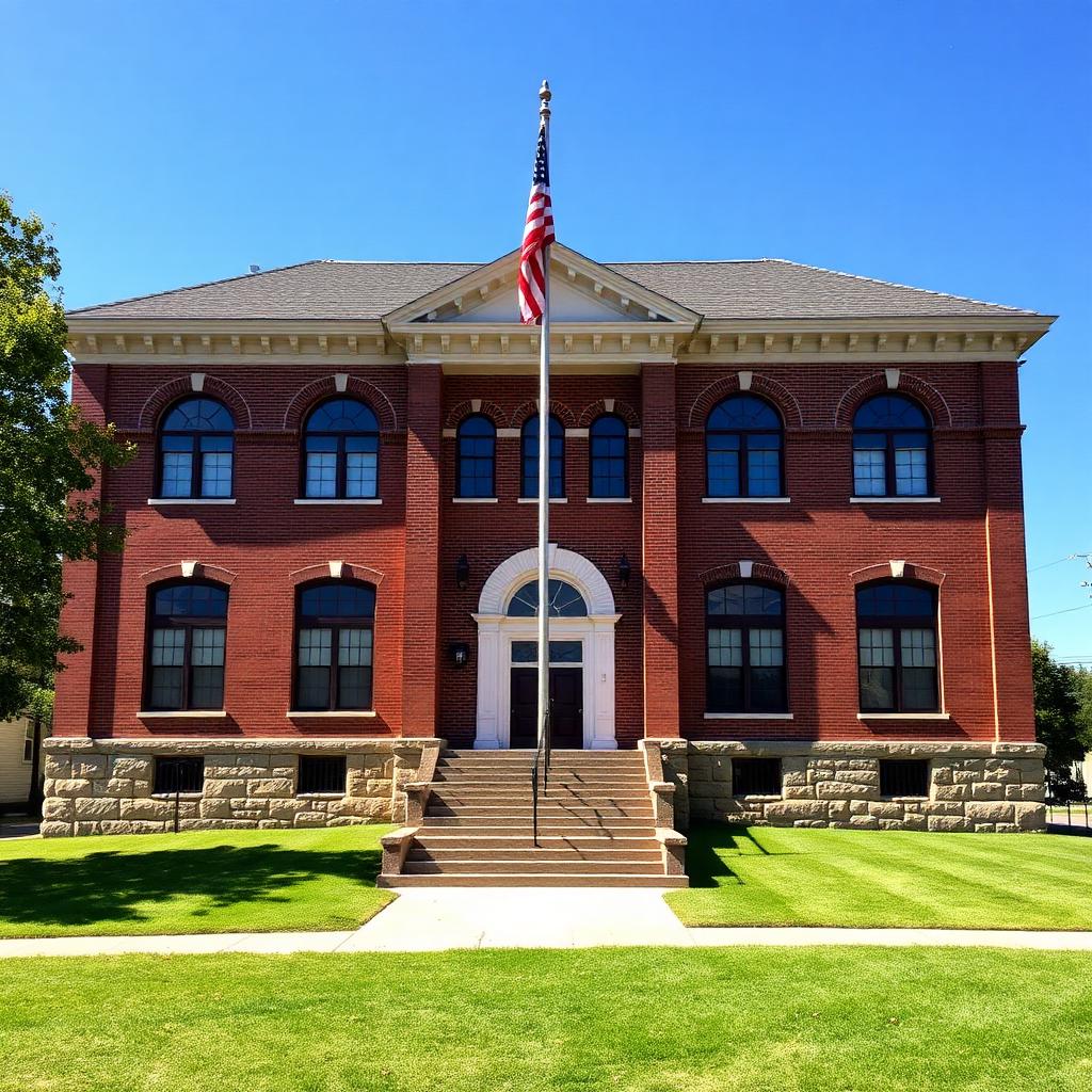 Historic brick Thomas J. Boyd Museum building