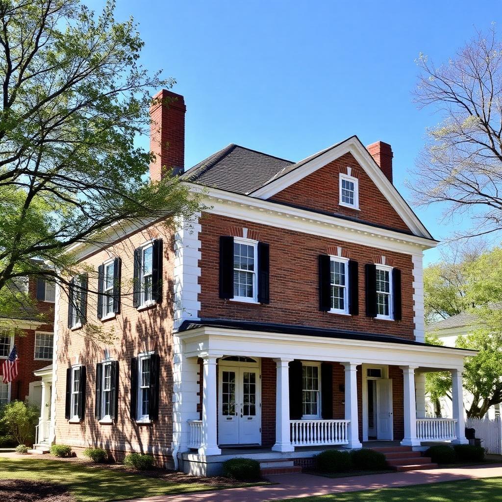 A historic brick museum property in Wytheville